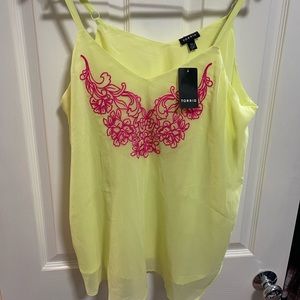 Torrid Neon Blouse